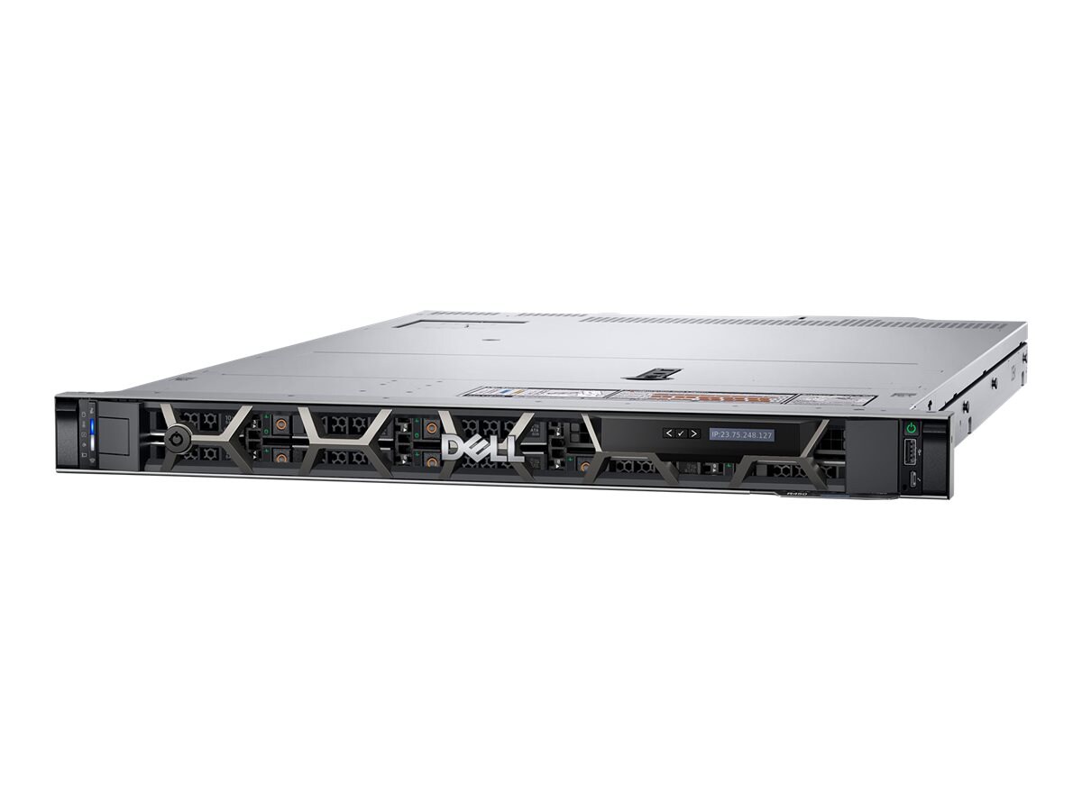 Dell PowerEdge R450 Rack-Mountable Xeon Silver 4310 2.1 GHz 16 GB Server